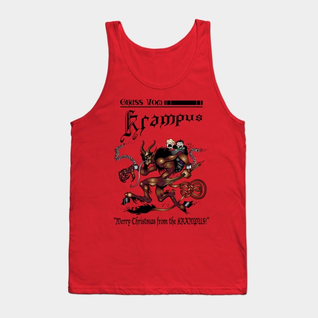 Merry Krampus! Tank Top by celtichammerclub